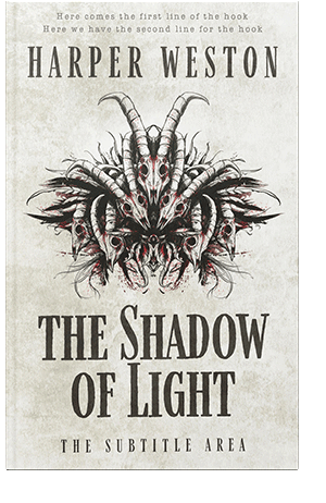 Pre Made Book Cover Pampas