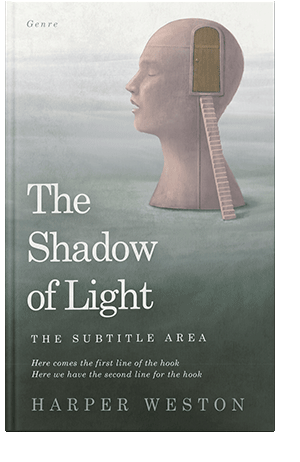 Pre Made Book Cover Stack