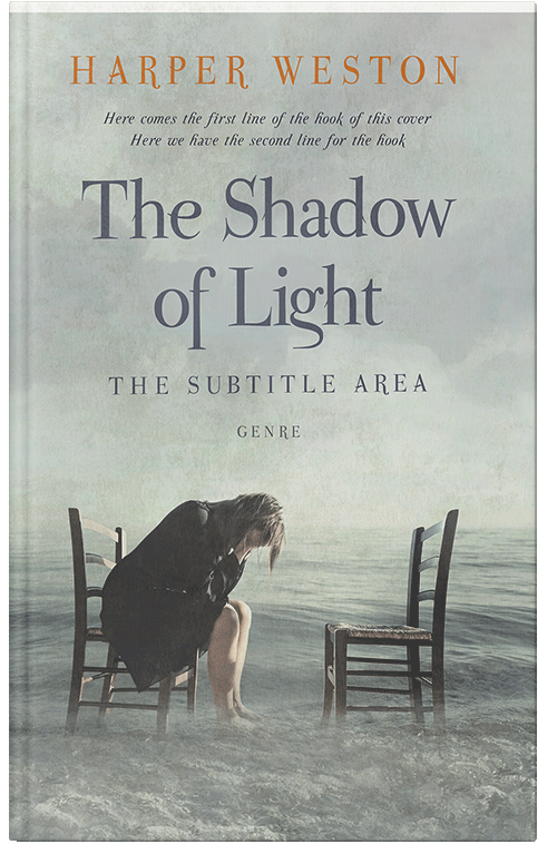 Front view of Premade Literary Fiction Book Cover - Green Spring