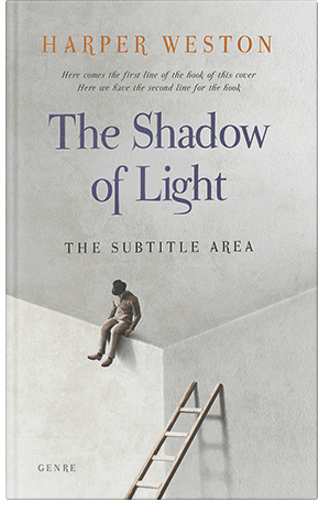 Premade Book Cover Quill Gray