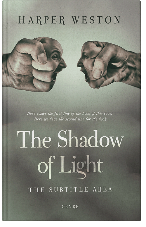 Front view of Premade Family & Parenting Book Cover - Bitter