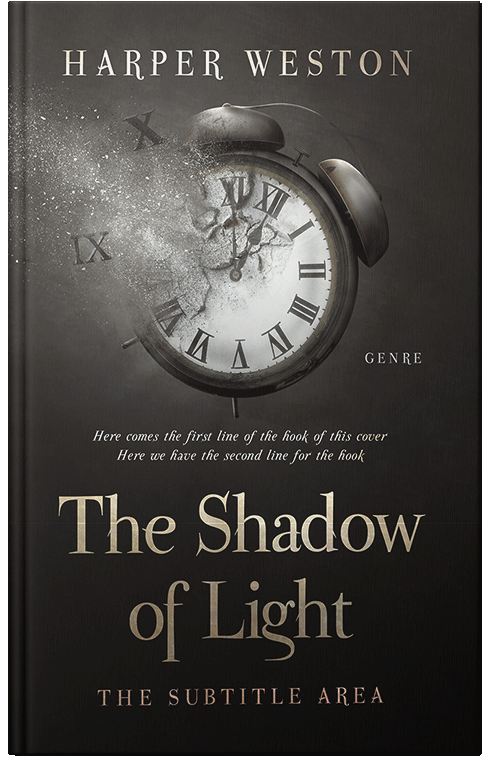 Front view of Premade Science Fiction Book Cover - Dune