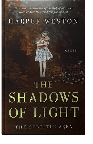 Pre Made Book Cover Crowshead