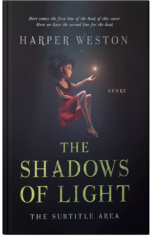 Front view of Premade Surreal Book Cover - Bastille