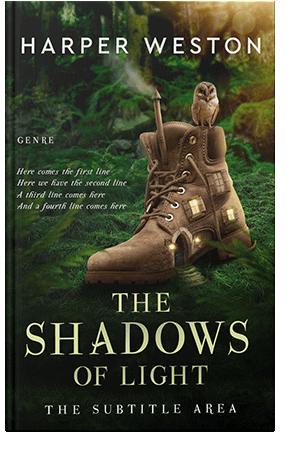 Pre Made Book Cover Seaweed