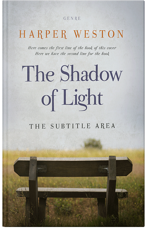 Front view of Premade Literary Fiction Book Cover - Birch