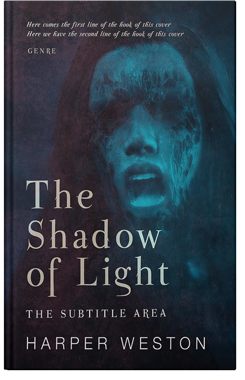 Front view of Premade Horror Book Cover - Mirage