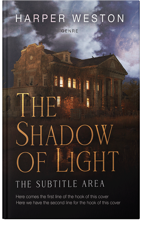 Front view of Premade Horror Book Cover - Gondola