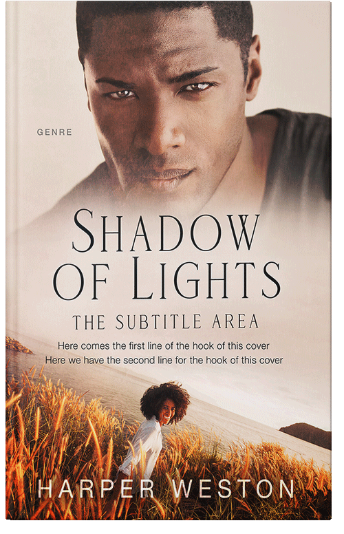 Front view of Premade Romance Book Cover - Cork