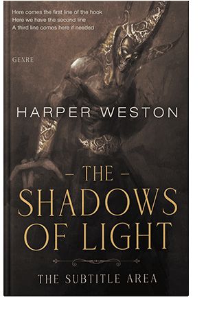 Pre Made Book Cover Cocoa Brown