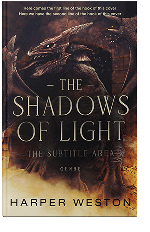 Pre Made Book Cover Tan