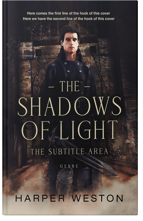 Front view of Premade Historical Book Cover - Indian Khaki