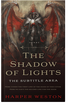 Pre Made Book Cover Night Rider