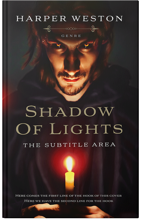 Front view of Premade Fantasy Book Cover - Gondola