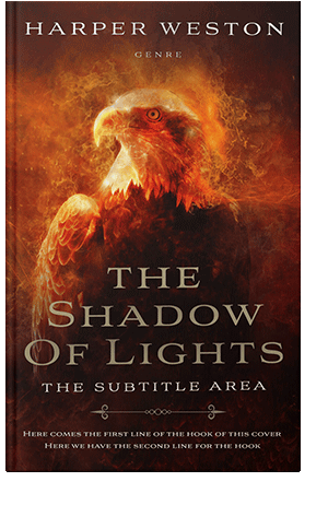 Pre Made Book Cover Piper