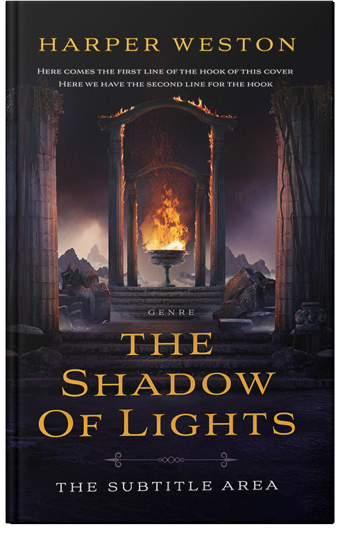 Front view of Premade Fantasy Book Cover - Bastille