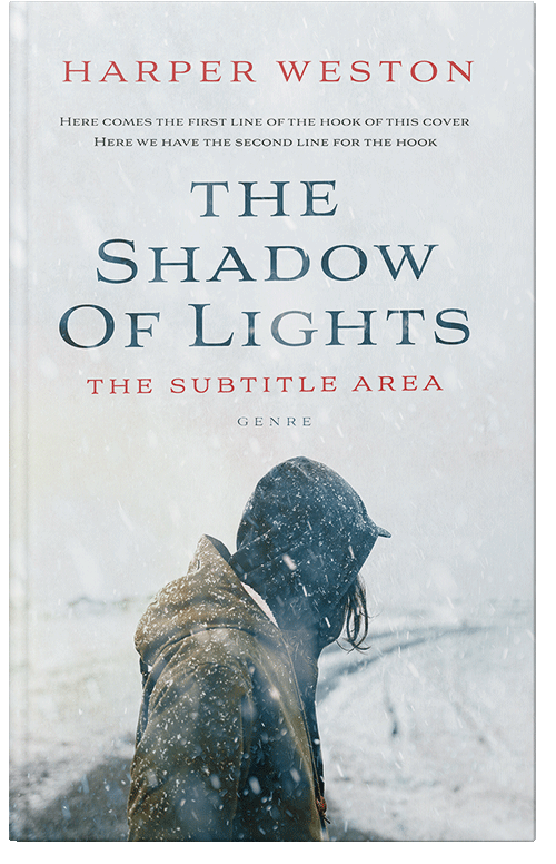 Front view of Premade Mystery & Thriller & Suspense Book Cover - Porcelain