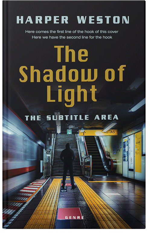 Front view of Premade Mystery & Thriller & Suspense Book Cover - Mongoose