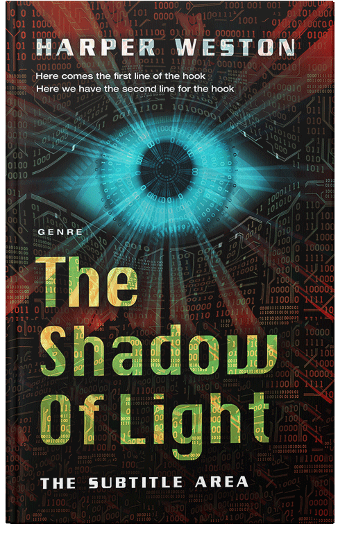 Front view of Premade Mystery & Thriller & Suspense Book Cover - Cod Gray