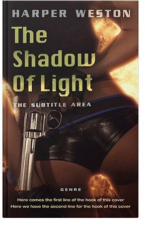 Pre Made Book Cover Night Rider