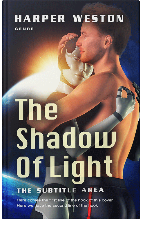 Front view of Premade Science Fiction Book Cover - Cashmere