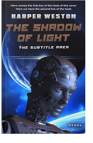 Pre Made Book Cover Cinder