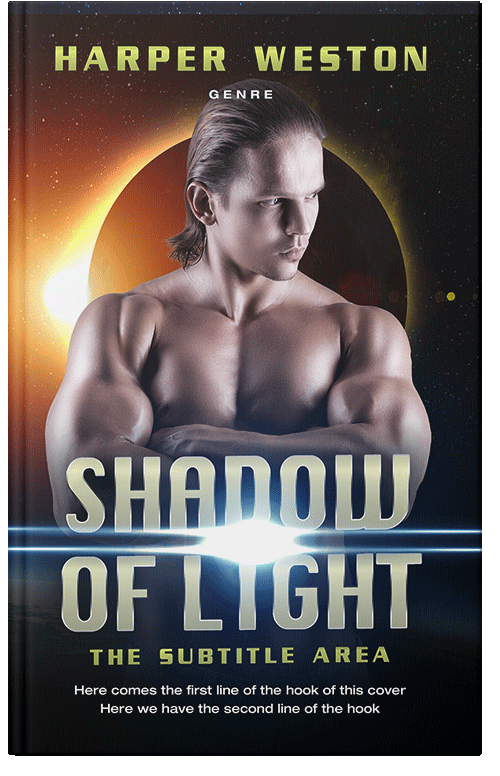 Front view of Premade Science Fiction Book Cover - Rodeo Dust