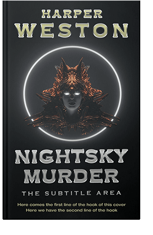 Pre Made Book Cover Woodsmoke