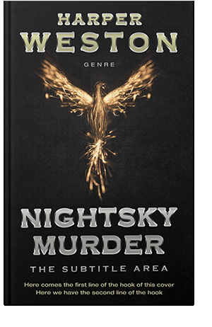 Pre Made Book Cover Cod Gray