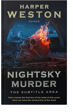 Pre Made Book Cover Vulcan