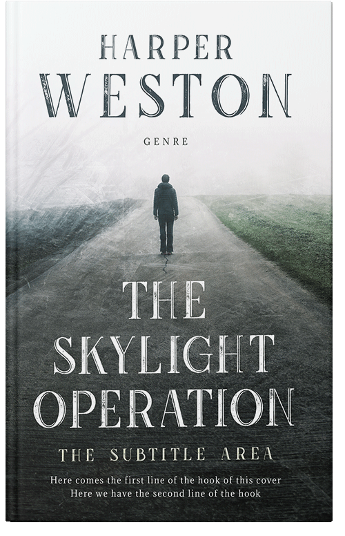 Front view of Premade Literary Fiction Book Cover - Cape Cod