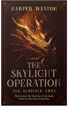 Pre Made Book Cover Wood Bark