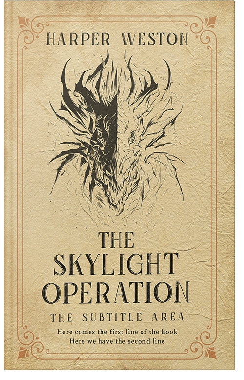 Front view of Premade Fantasy Book Cover - Zombie