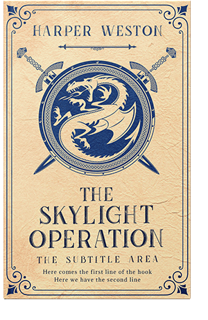 Pre Made Book Cover Givry