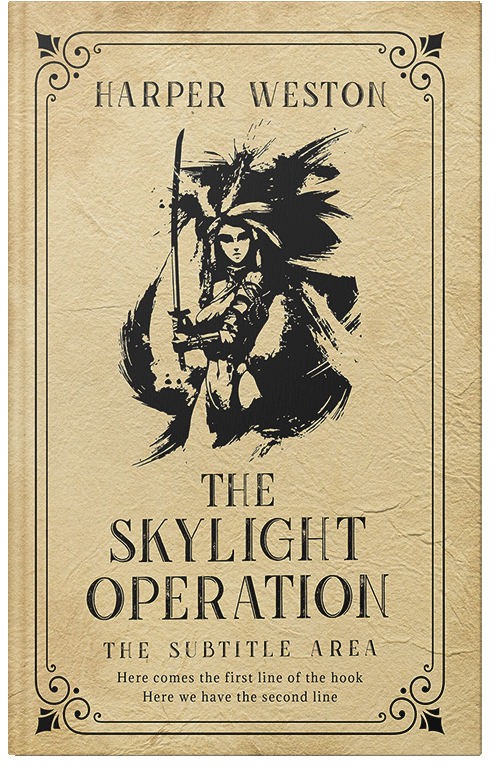 Front view of Premade Fantasy Book Cover - Zombie