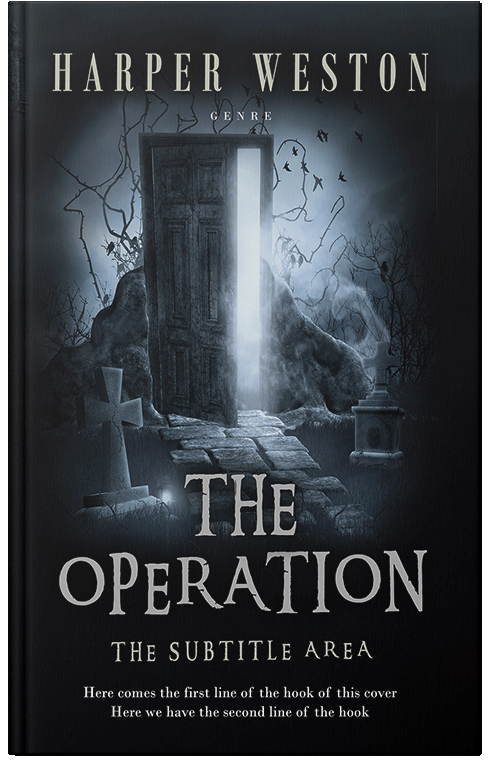 Front view of Premade Mystery & Thriller & Suspense Book Cover - Bunker