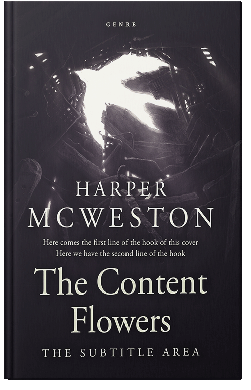 Front view of Premade Religion & Spirituality Book Cover - Bastille