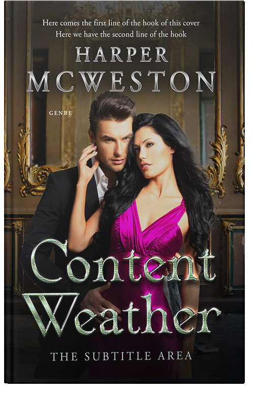 Front view of Premade Royal Romance Book Cover - Zeus