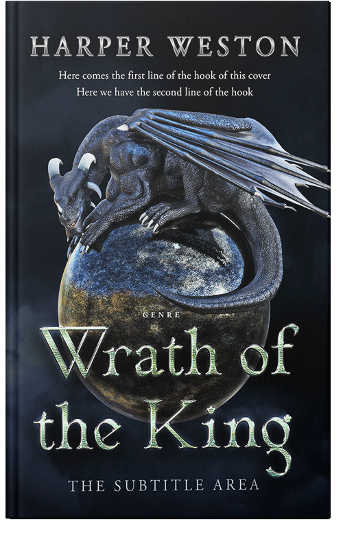 Front view of Premade Fantasy Book Cover - Bunker