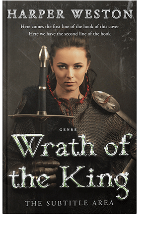 Pre Made Book Cover Zeus