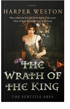 Pre Made Book Cover Marshland