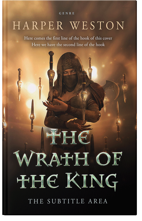 Front view of Premade Fantasy Book Cover - Tumbleweed