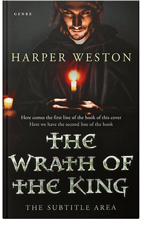 Pre Made Book Cover Night Rider