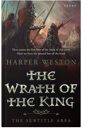 Pre Made Book Cover Gondola