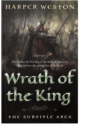 Pre Made Book Cover Zeus