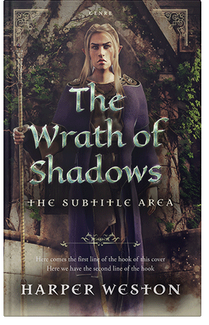 Premade Book Cover Thunder