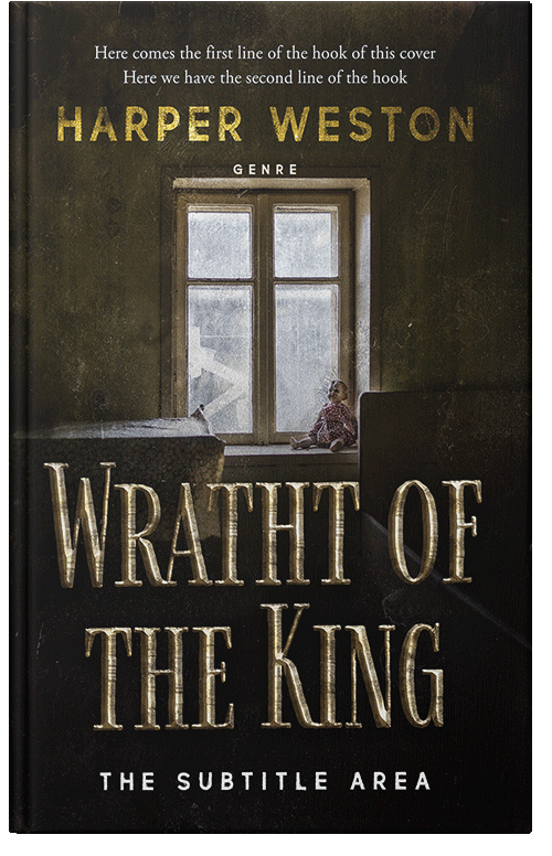 Front view of Premade Mystery & Thriller & Suspense Book Cover - Eternity