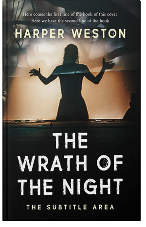 Premade Book Cover Log Cabin