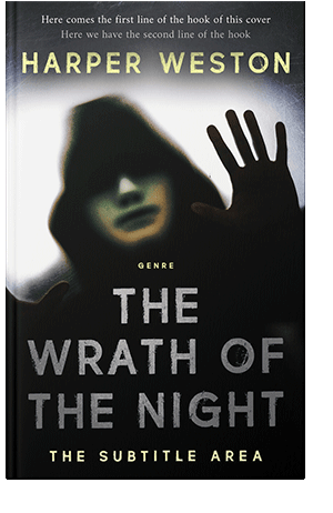 Pre Made Book Cover Mist Gray