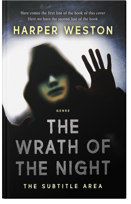 Front view of Premade Mystery & Thriller & Suspense Book Cover - Mist Gray